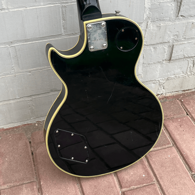  RARE 1975 Greco / Gibson EG-420B “Black Beauty” Les Paul Custom (JAPAN Lawsuit Era) + GIGBAG