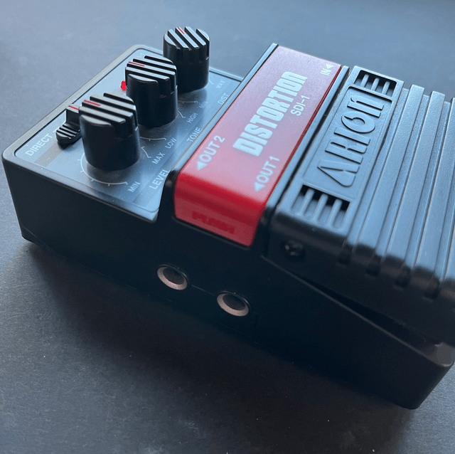 1980's Arion SDI-1 Distortion Pedal (Boss DS-1 inspired with extra Soft/Direct Switch for Versatility) NOS (new old stock with original box)