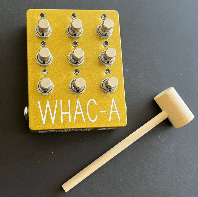 RARE 2023 Big Ear X 60 Cycle Hum Podcast COLLAB ... WHAC-A (9-in-1 BOOST) ... #56 of ONLY 60 + Limited Edition AUTOGRAPHED POSTER (+ ALL Case Candy)