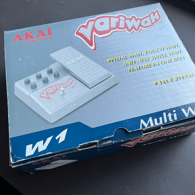 2000's AKAI Variwah W1 (NOS in box with case candy) ... The Ultimate WAH WAH (auto, filter, envelope, touch, foot, LFO, ...)