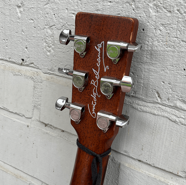 Guido Belcanto’s 1998 Martin D-1 L Acoustic Guitar ... Autographed and Played / Owned by the Iconic Belgian Singer-Songwriter