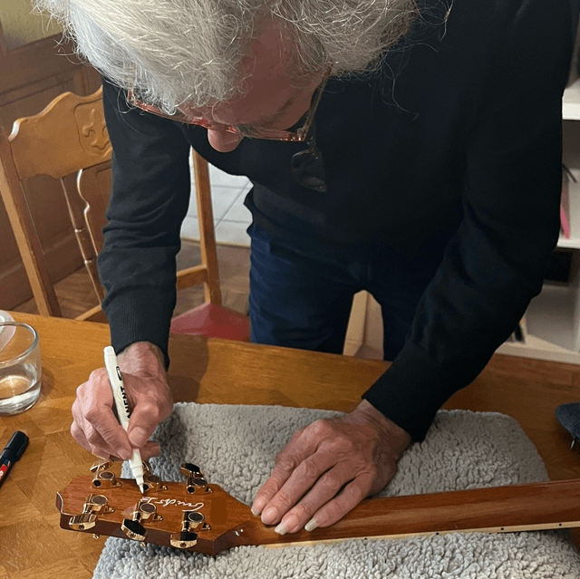 Guido Belcanto’s Takamine GD51 Acoustic Guitar … Autographed and Played / Owned by the Iconic Belgian Singer-Songwriter