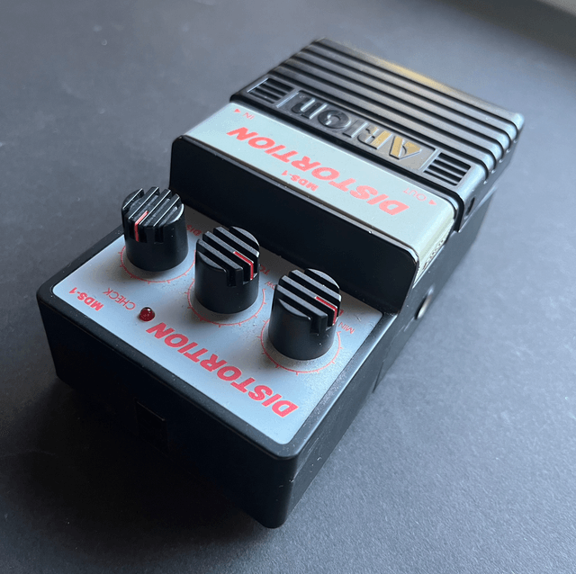 NOS 1980's Arion MDS-1 HEAVY Distortion (WITH Box + Case Candy) ... Ibanez TS9, Maxon SD-9, Lovepedal Eternity with KLON LIKE