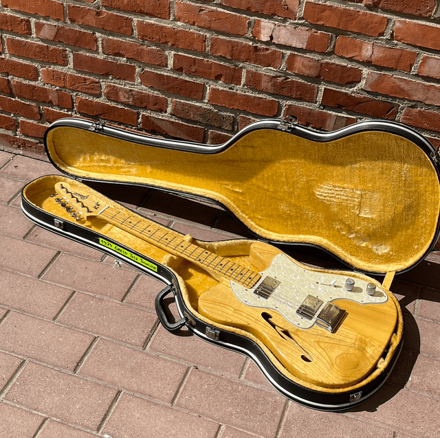 1974 Greco / Fender JAPAN Telecaster Thinline ORDER MADE (Birdseye Maple Fretboard) + ORIGINAL CASE 