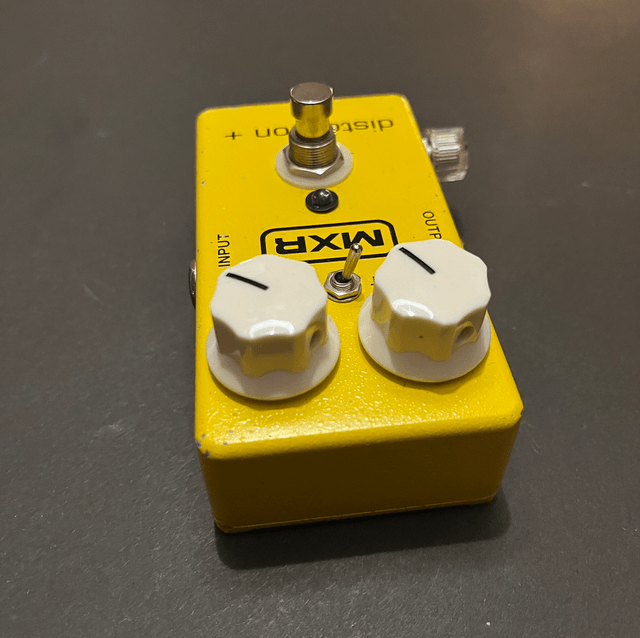 MODDED MXR Distortion + (Extra GAIN & TONE Knob) ... Randy Rhoads IN A BOX