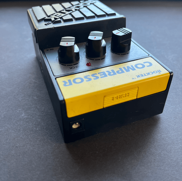 1980's RockTek Compressor COR-01 (YELLOW Edition) (Inspired by Boss CS-2) 