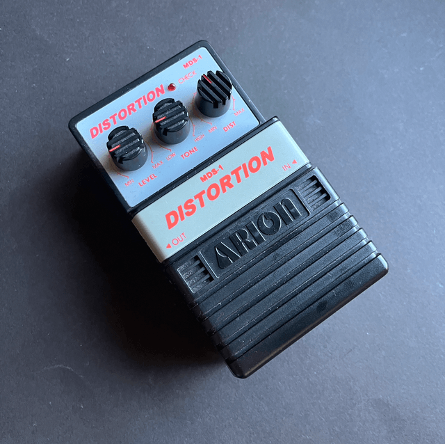 NOS 1980's Arion MDS-1 HEAVY Distortion (WITH Box + Case Candy) ... Ibanez TS9, Maxon SD-9, Lovepedal Eternity with KLON LIKE