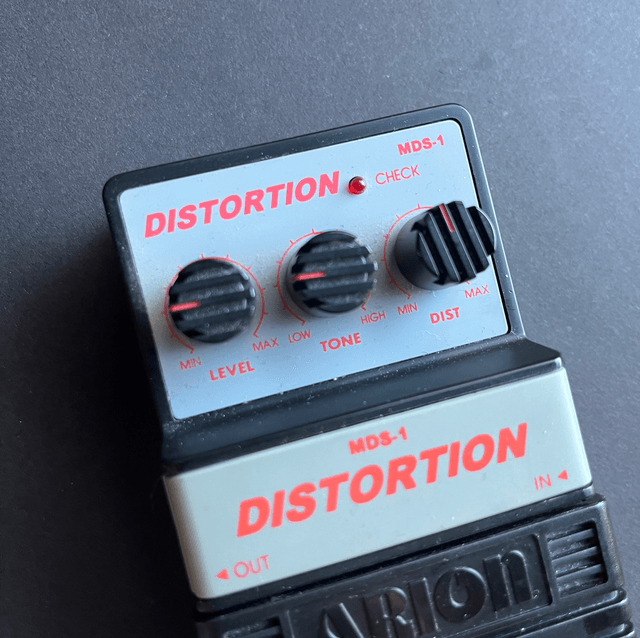 NOS 1980's Arion MDS-1 HEAVY Distortion (WITH Box + Case Candy) ... Ibanez TS9, Maxon SD-9, Lovepedal Eternity with KLON LIKE