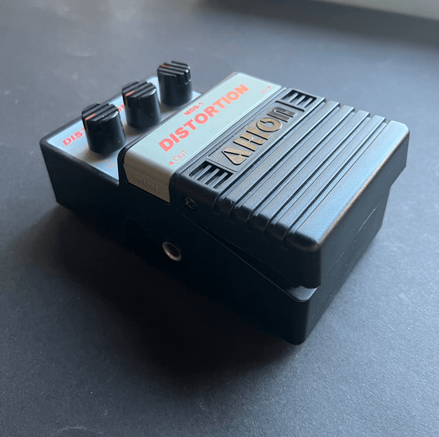 NOS 1980's Arion MDS-1 HEAVY Distortion (WITH Box + Case Candy) ... Ibanez TS9, Maxon SD-9, Lovepedal Eternity with KLON LIKE