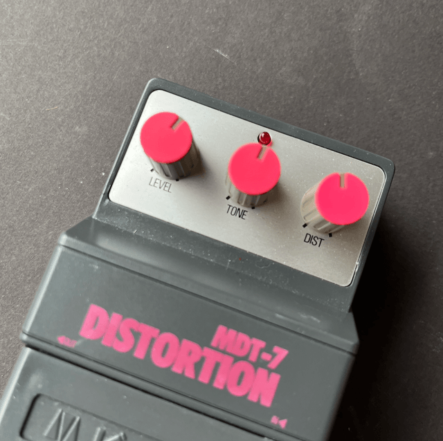 RARE 1980's Ken Multi MDT-7 Distortion (MIJ Japan Made with Black Sony Chip ... Boss DS-1 Clone)