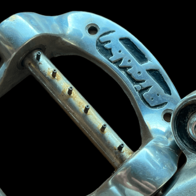 RARE 1960's LEFTY Bigsby B5 Vibrato Tailpiece Left-Handed Tremelo AGED RELIC Tremolo Reliced