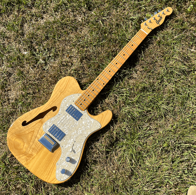 1974 Greco / Fender JAPAN Telecaster Thinline ORDER MADE (Birdseye Maple Fretboard) + ORIGINAL CASE 