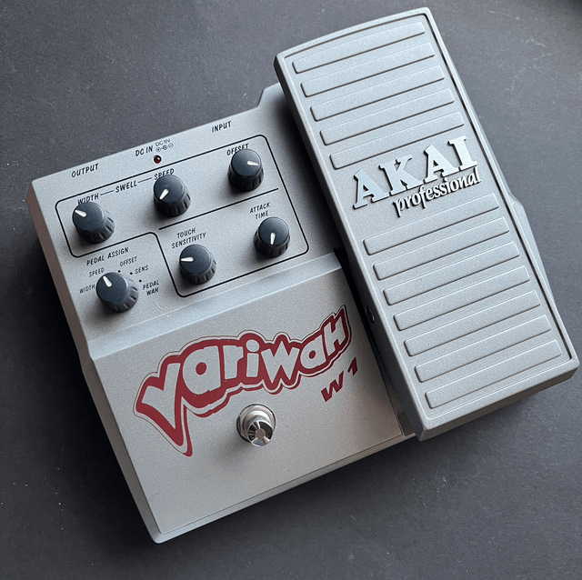 2000's AKAI Variwah W1 (NOS in box with case candy) ... The Ultimate WAH WAH (auto, filter, envelope, touch, foot, LFO, ...)