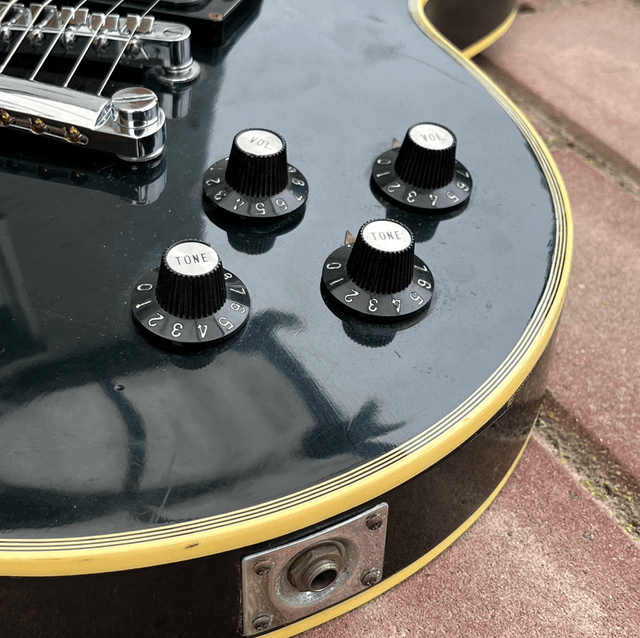  RARE 1975 Greco / Gibson EG-420B “Black Beauty” Les Paul Custom (JAPAN Lawsuit Era) + GIGBAG