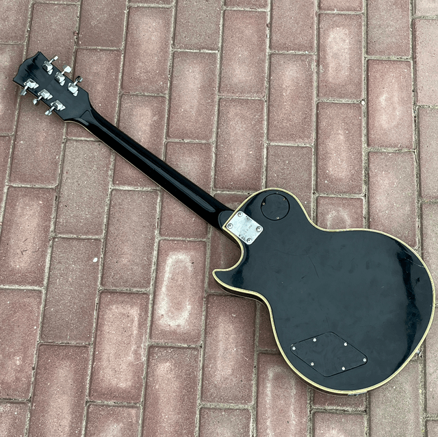  RARE 1975 Greco / Gibson EG-420B “Black Beauty” Les Paul Custom (JAPAN Lawsuit Era) + GIGBAG