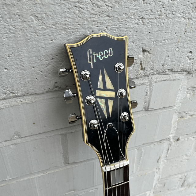  RARE 1975 Greco / Gibson EG-420B “Black Beauty” Les Paul Custom (JAPAN Lawsuit Era) + GIGBAG