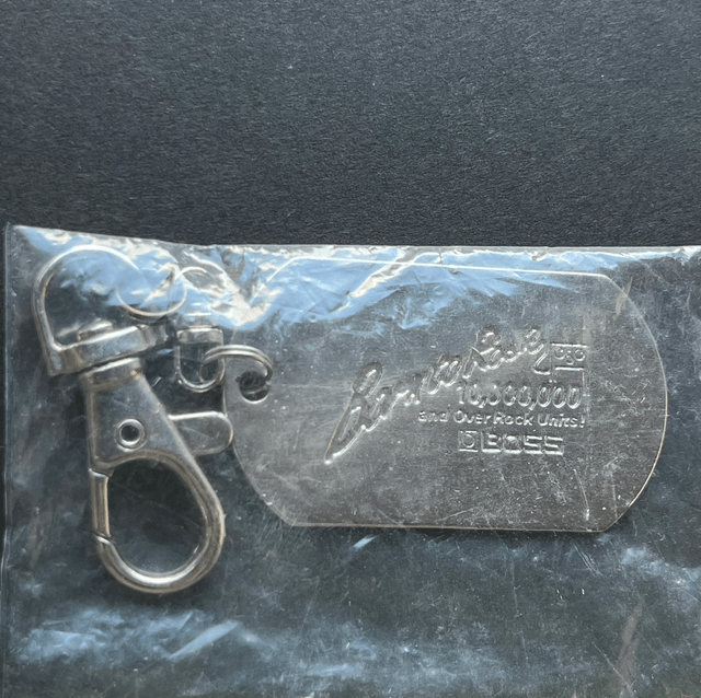 RARE 1990's Boss 10 Million DEALER Exclusive DOG TAG / Keychain