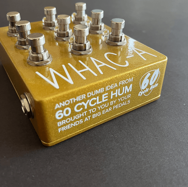 RARE 2023 Big Ear X 60 Cycle Hum Podcast COLLAB ... WHAC-A (9-in-1 BOOST) ... #56 of ONLY 60 + Limited Edition AUTOGRAPHED POSTER (+ ALL Case Candy)