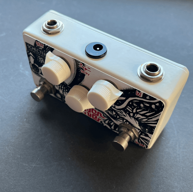 RARE 2010's Schecter Dragon Driver HIGH GAIN Overdrive + Boost (Shinichi Kobayashi SIGNATURE Pedal, full-fledged 100-watt stack amp style circuit)