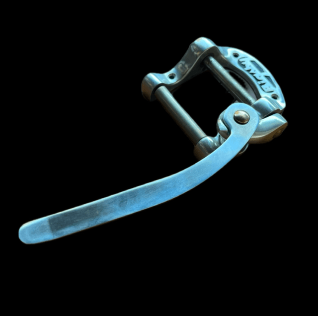 RARE 1960's LEFTY Bigsby B5 Vibrato Tailpiece Left-Handed Tremelo AGED RELIC Tremolo Reliced