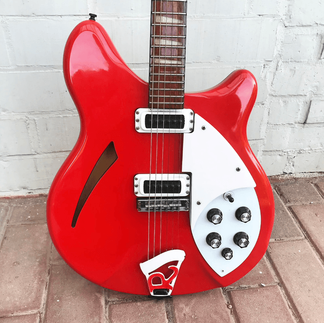 RARE 1985 Rickenbacker 360 Ruby Red + ORIGINAL Hardcase …(actually a 360/12 currently strung as a 6 string) ... Original Hardcase