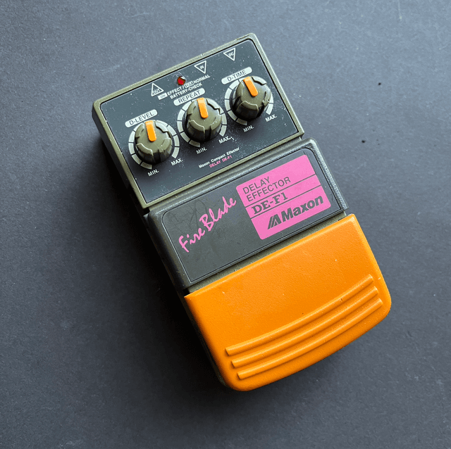 1990&#039;s Maxon Fire Blade DE-F1 DIGITAL Delay (as seen on The JHS Show)