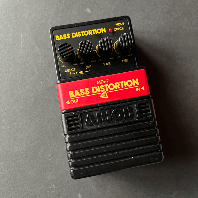 1980’s Arion MDI-2 Bass Distortion (CLEAN Blend) … better than Darkglass, Ampeg, Dingwall