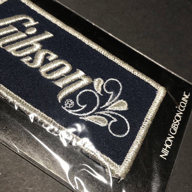 RARE 1970 Gibson LOGO Patch GG-910 Nihon (Made In Japan / NEW OLD STOCK / SEALED)
